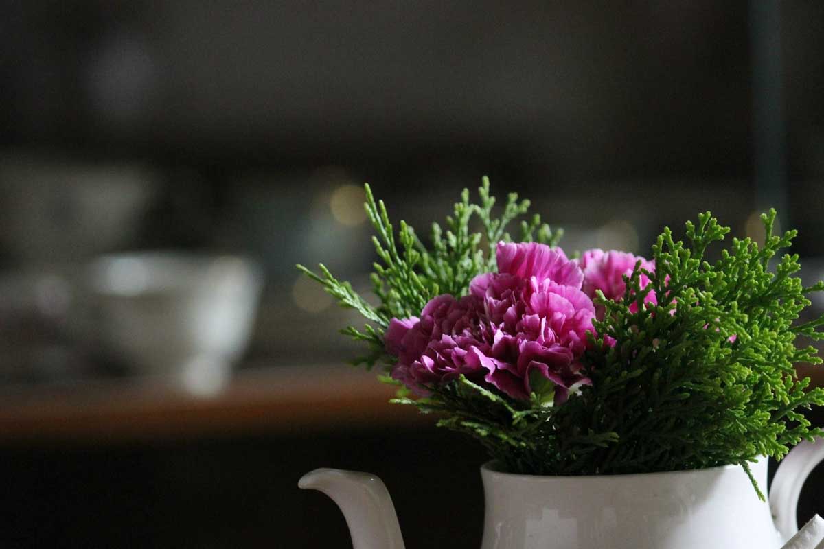 Titelbild zu „Das Zuhause mit Blumen dekorieren“